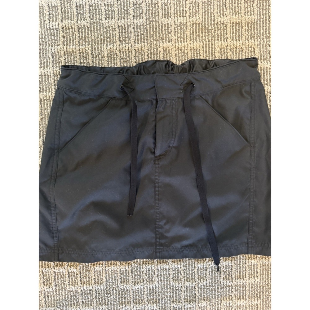 Merrell Selectwick Mini Skirt Womens Size 8 Black Cargo Stretch